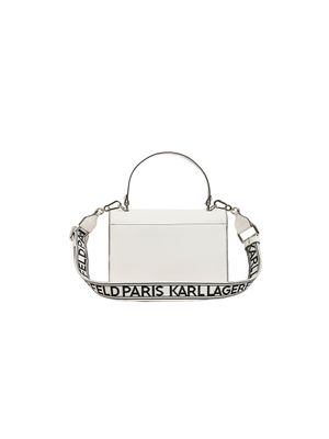 Bolso crossbody Karl Lagerfeld con textura en relieve y correa logotipo para mujer