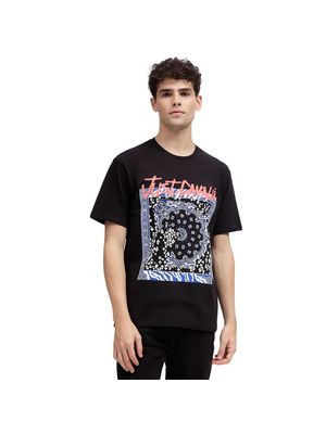 Camiseta t-shirt Just Cavalli estampada diseño frente para hombre