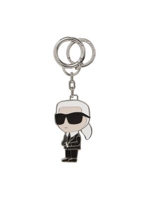 Llavero Karl Lagerfeld con diseño icónico en aleación metálica para mujer