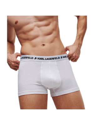 Paquete de tres bóxers Karl Lagerfeld con pretina elástica decorada con el logotipo para hombre