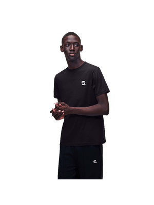Camiseta karl lagerfeld hombre con logotipo icónico minimalista para hombre