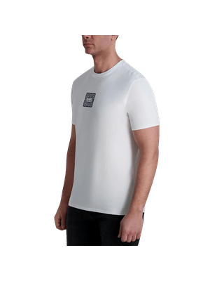 Camiseta karl lagerfeld hombre con parche gráfico tipográfico para hombre