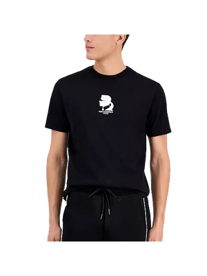 Camiseta karl lagerfeld hombre con ilustración icónica frontal para hombre